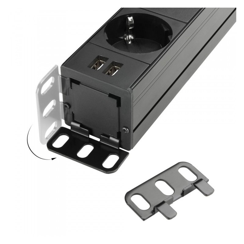 Adam Hall 87471 USB - listwa zasilająca z USB