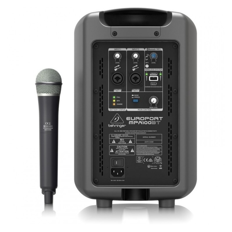 Behringer MPA100BT - zestaw nagłośnieniowy