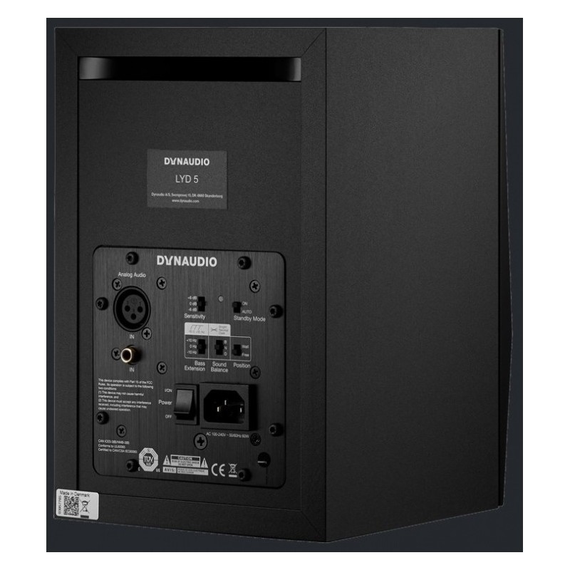 Dynaudio LYD 5 Black - monitor studyjny