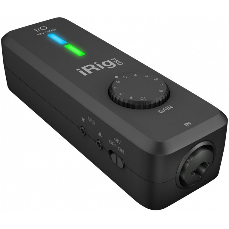 IK Multimedia iRig PRO IslsO - Interfejs audioslsMIDI