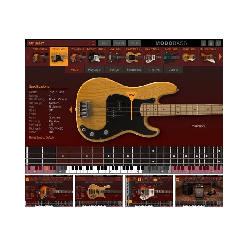 IK MULTIMEDIA MODO BASS - Instrument wirtualny