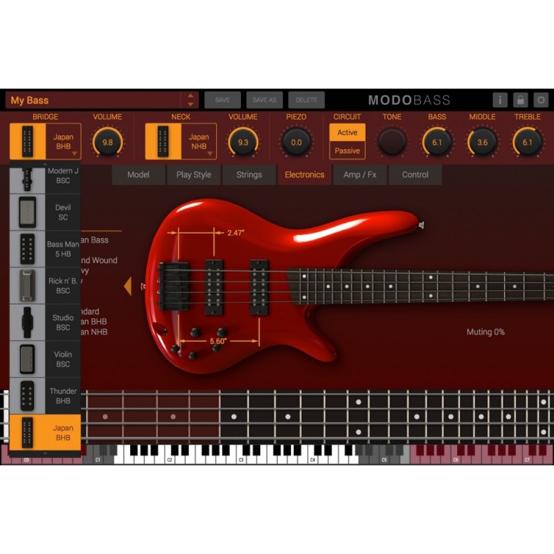 IK MULTIMEDIA MODO BASS - Instrument wirtualny