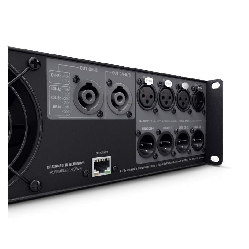 LD Systems DSP 45 K - wzmacniacz mocy z DSP