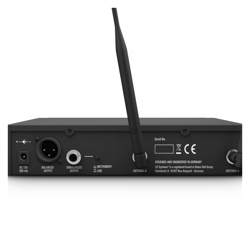 LD SYSTEMS U508 R - odbiornik