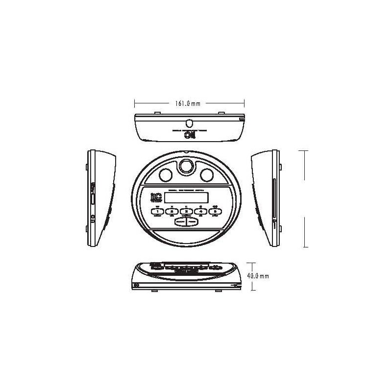 ITC AUDIO TS-0627 - mikrofon pulpitowy