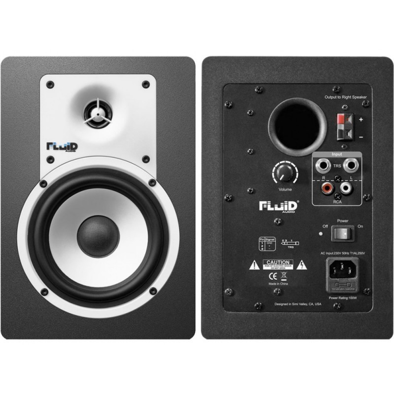 Fluid Audio C5 BK - Para Monitorów Aktywnych