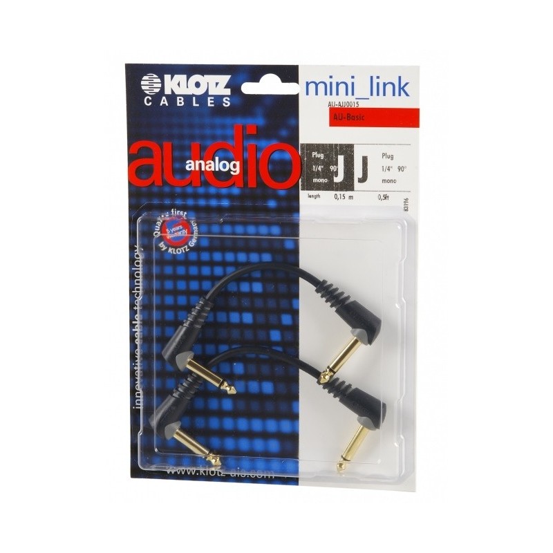 KLOTZ AU-AJJ0015 - Kabel połączeniowy, złączka