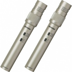 SHURE KSM141slsSL STEREO - Zestaw mikrofonów pojemnościowych