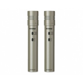 SHURE KSM137slsSL STEREO - Zestaw mikrofonów pojemnościowych