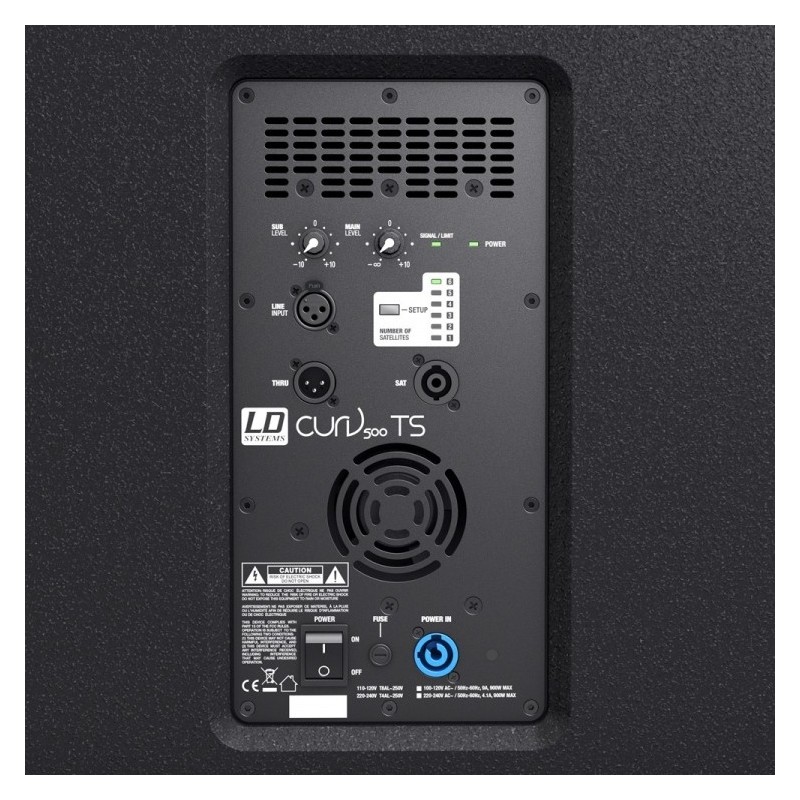 LD Systems CURV 500 TS - zestaw nagłośnieniowy