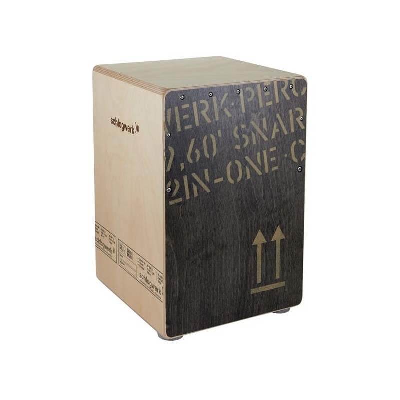 Schlagwerk CP-403 BLK - 2inOne Snare Medium