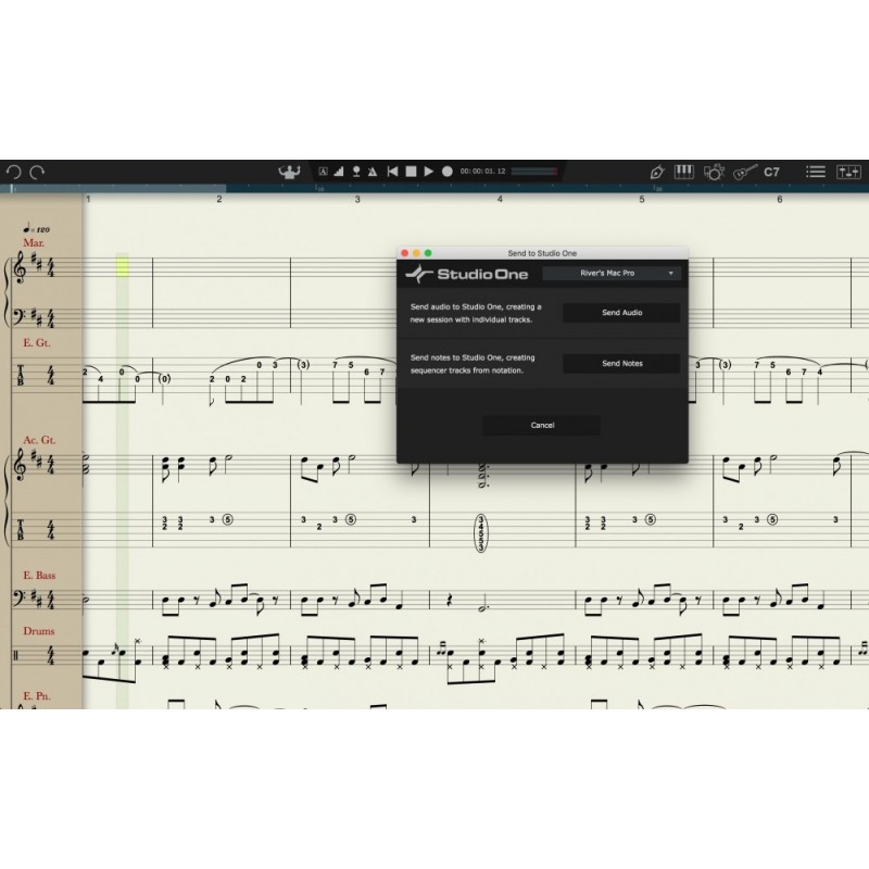 PRESONUS Notion 6 - Program do zapisu nut