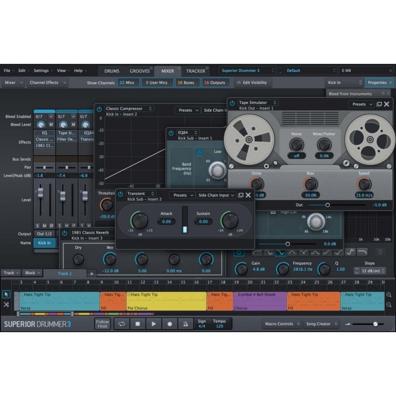 Toontrack Superior Drummer 3 - Profesjonalny sampler perkusyjny