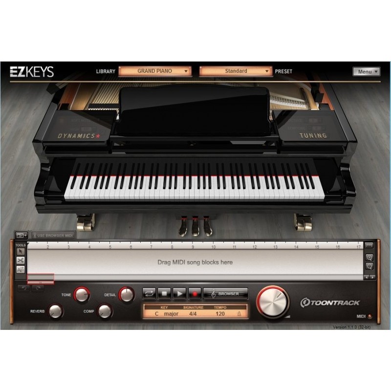 Toontrack EZkeys Essential  Pianos - pakiet