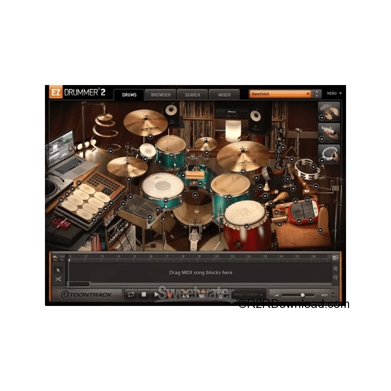 TOONTRACK Hip-Hop EZX - biblioteka brzmień