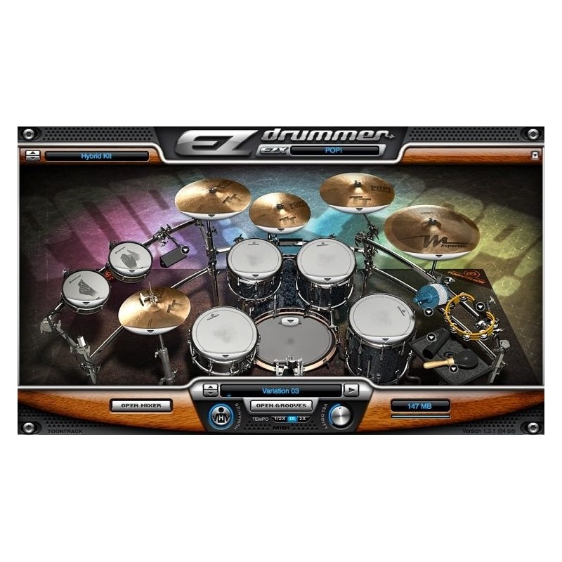 TOONTRACK Pop EZX - biblioteka brzmień