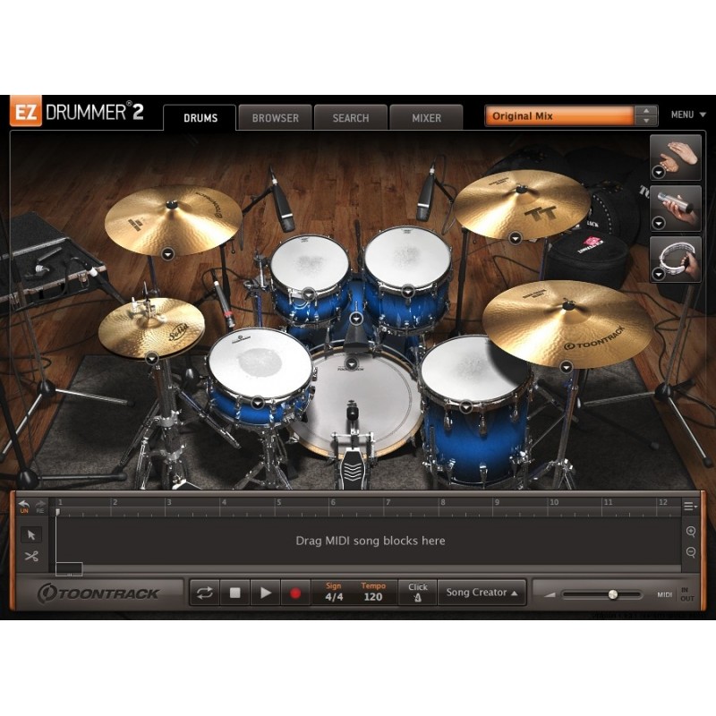 TOONTRACK PopslsRock EZX - biblioteka brzmień