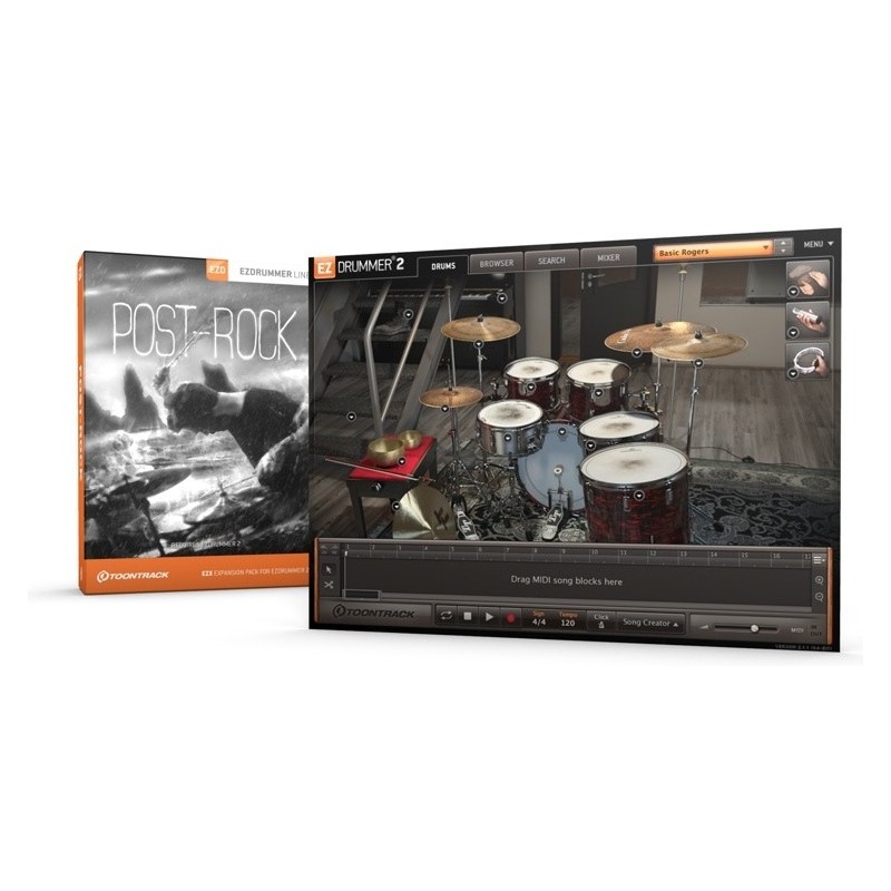 TOONTRACK Post-Rock EZX - biblioteka brzmień