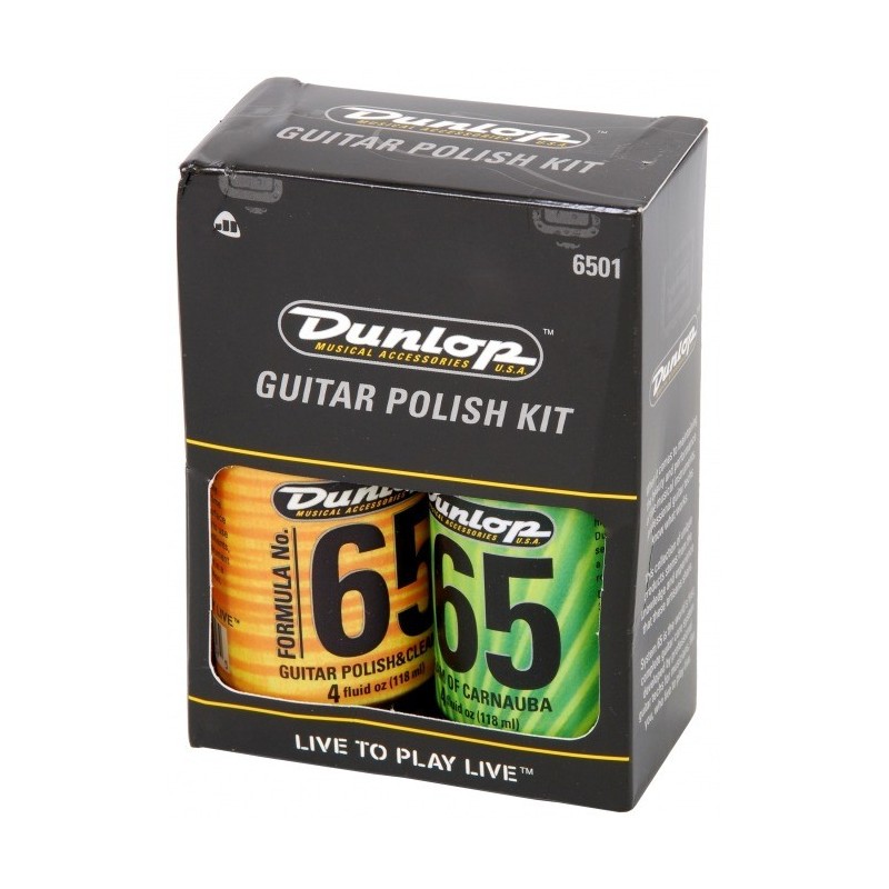 DUNLOP 6501 - zestaw preparatów do konserwacji gitar