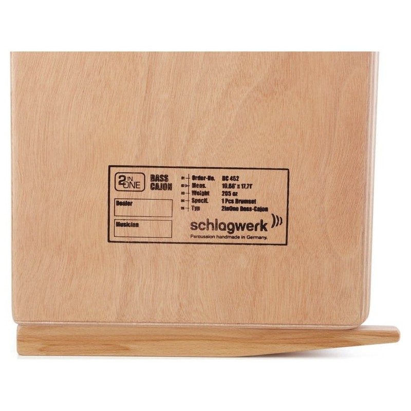 Schlagwerk BC-462 2inOne - cajon basowy