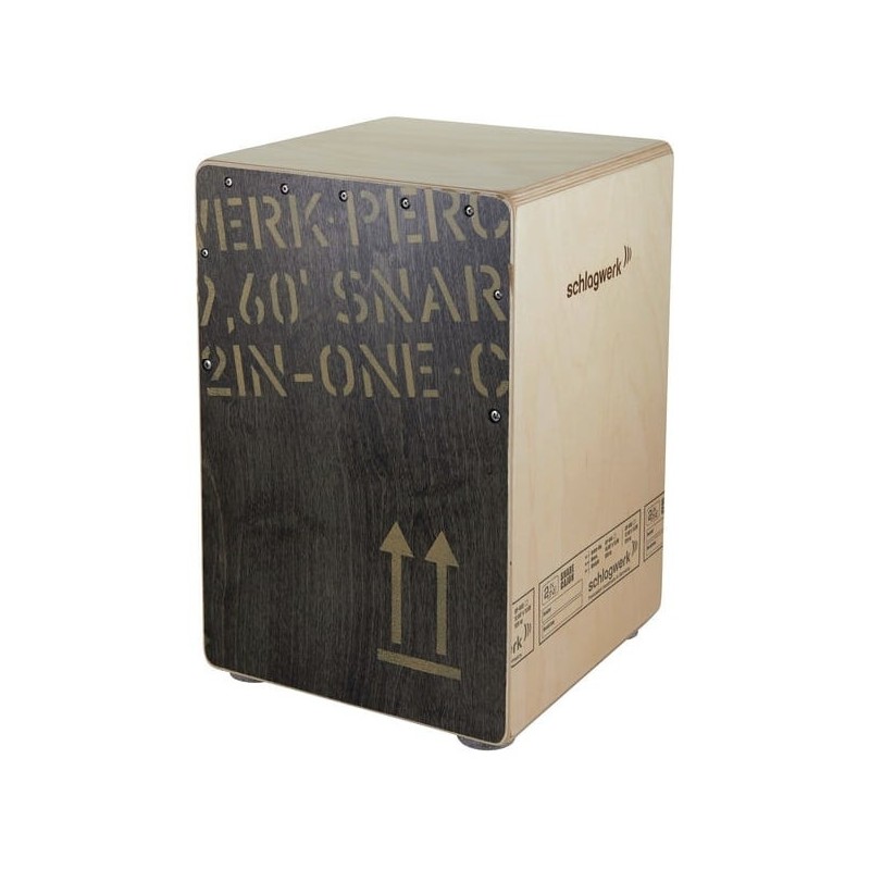 Schlagwerk CP-403 BLK - 2inOne Snare Medium
