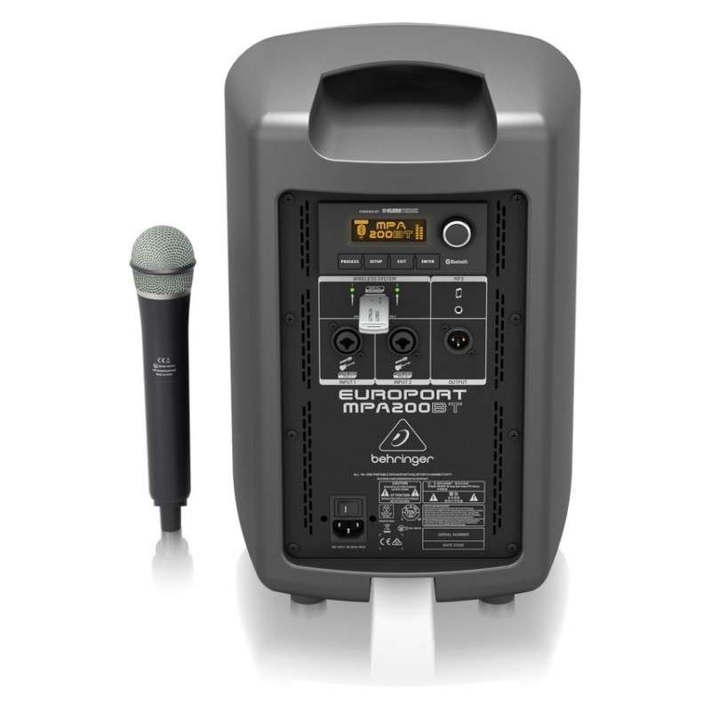 BEHRINGER EUROPORT MPA200BT - zestaw nagłośnieniowy