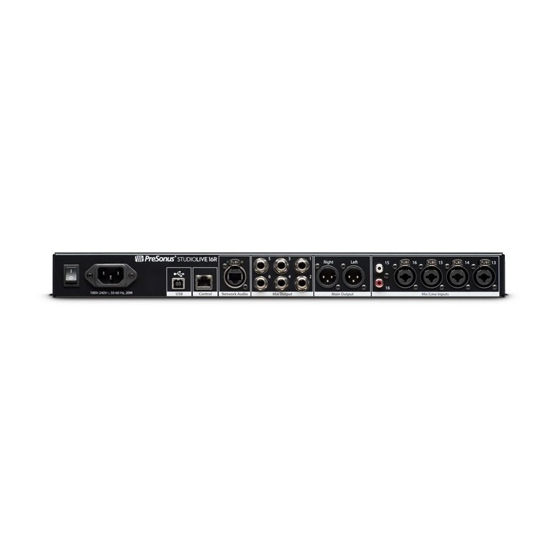 PreSonus StudioLive 16R – Cyfrowy Rack Mixer