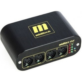 MIDITECH MIDIFACE 4x4  - interfejs MIDIslsUSB