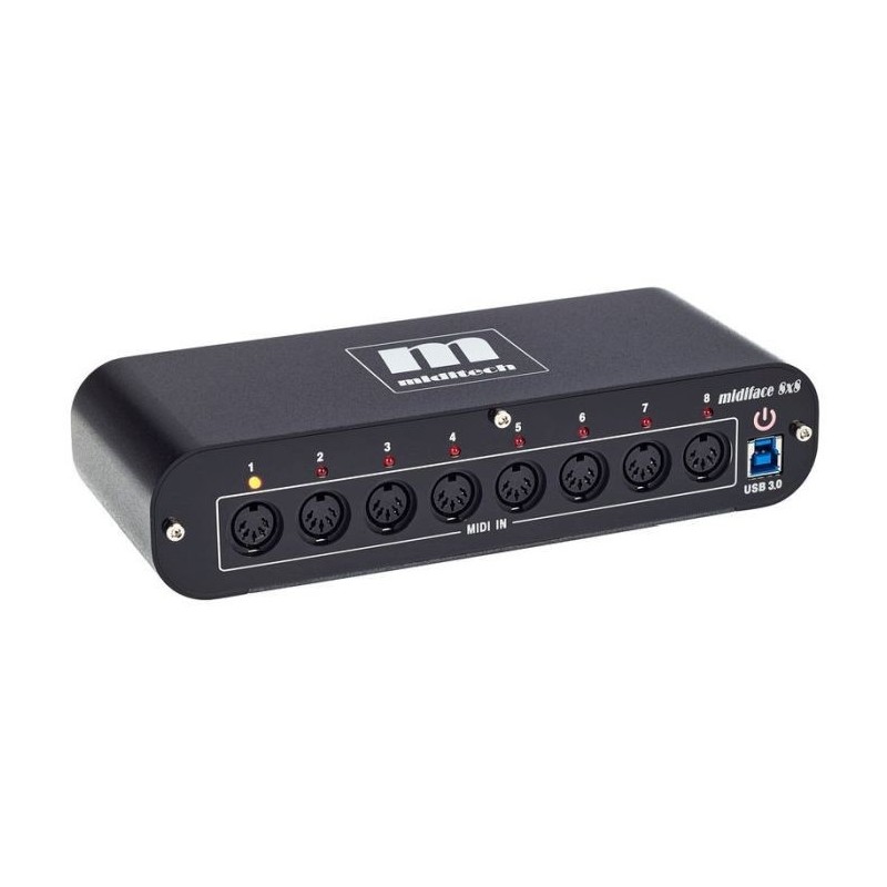 MIDITECH MIDIFACE 8x8 - interfejs MIDIslsUSB