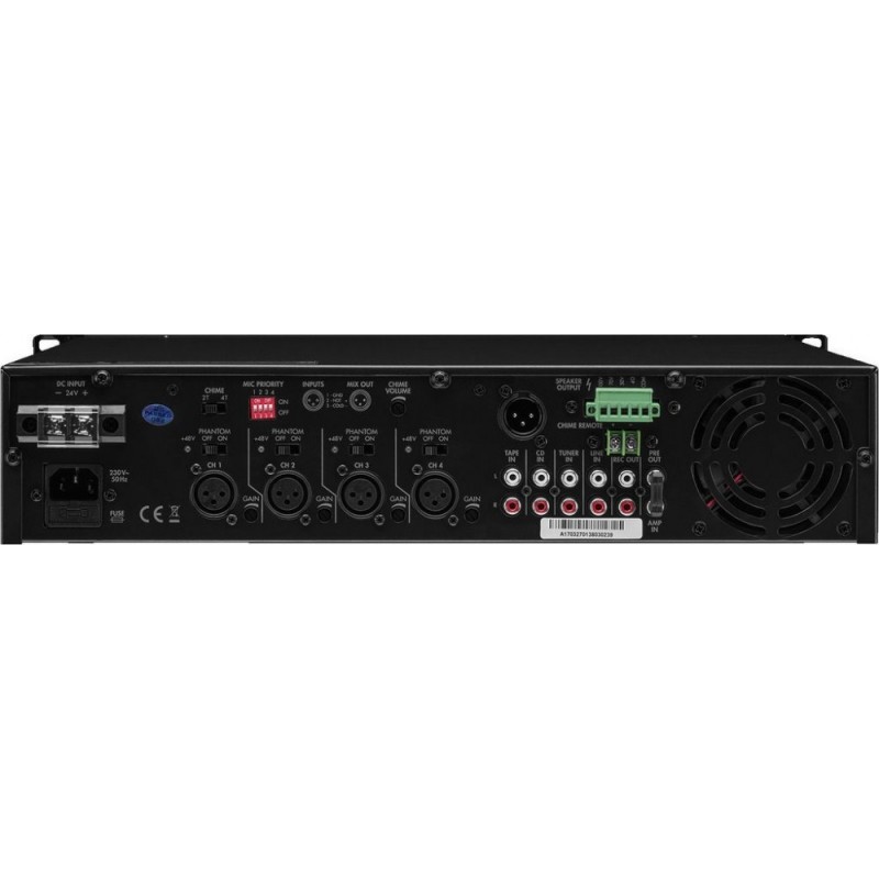 Monacor PA-924 - Wzmacniacz miksujący PA