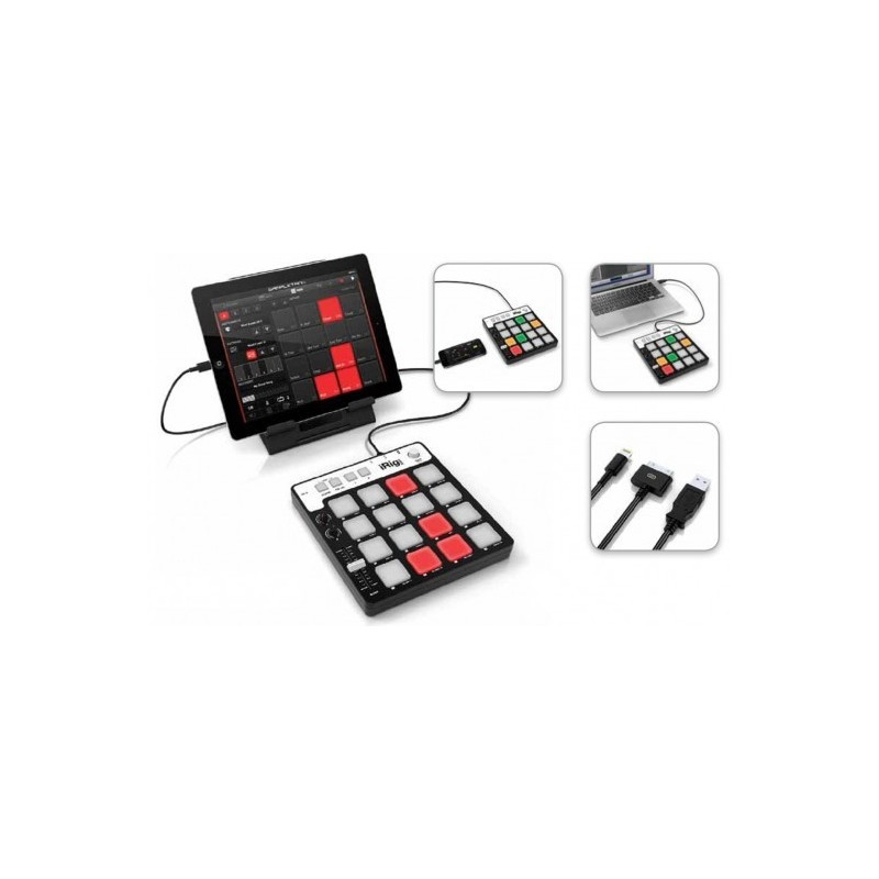 IK Multimedia iRig Pads - kontroler do iPhona