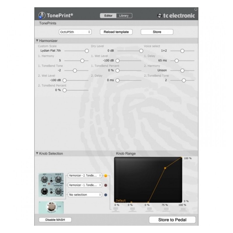 TC Electronic QUINTESSENCE HARMONY - efekt
