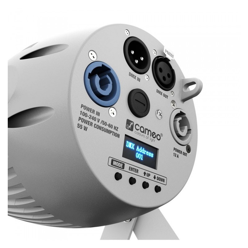 CAMEO Q-SPOT 40 RGBW WH - Reflektor Spotlight