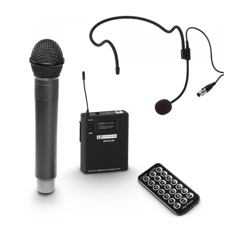 LD Systems ROADBUDDY 10 HBH 2 B6 - zestaw nagłaśniający