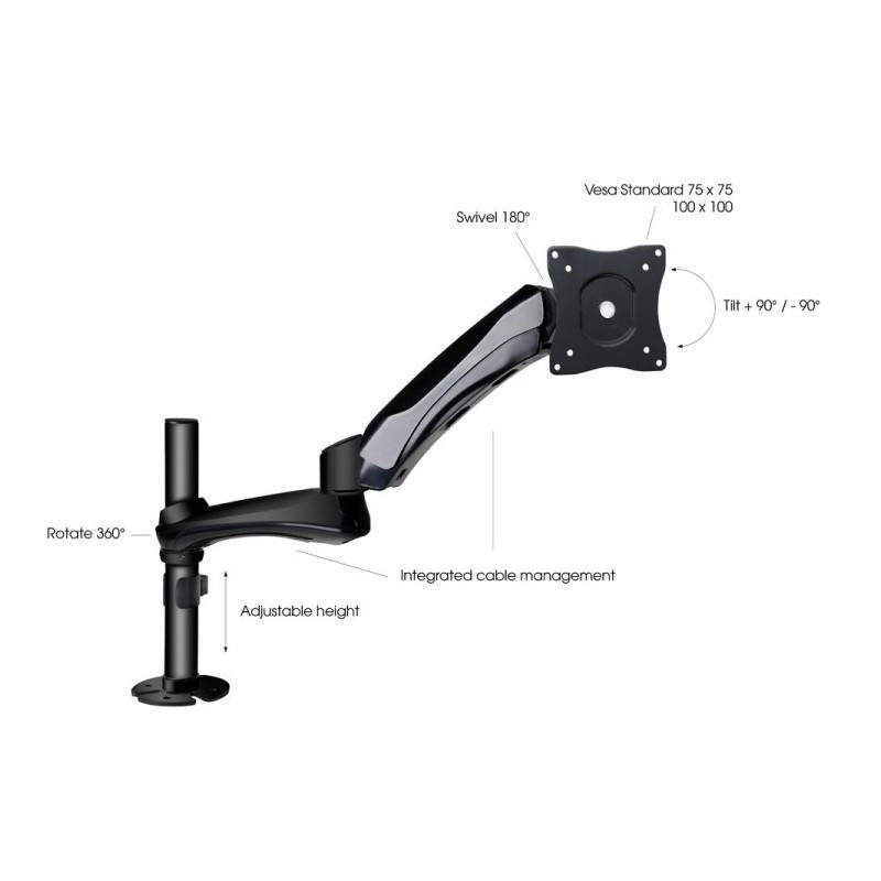 Gravity SA 6131 B - Uchwyt na monitor