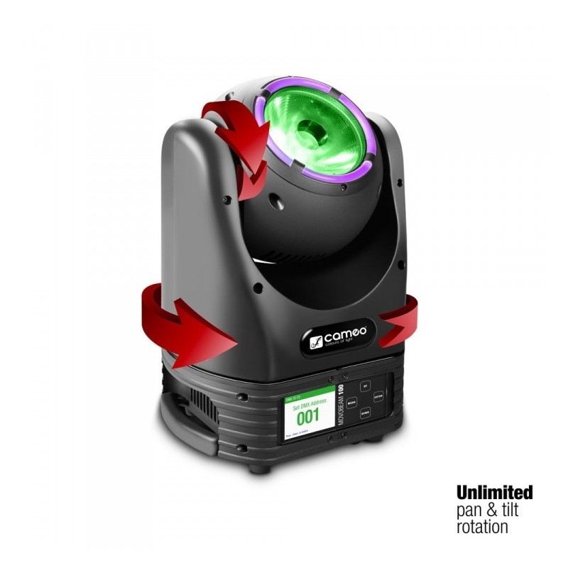 CAMEO MOVO BEAM 100 - głowa ruchoma