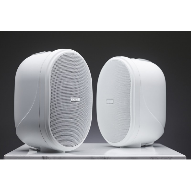 APART OVO5P W - Zestaw 2 kolumn głośnikowych - aktywna + pasywna 2x20W