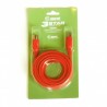 ADAM HALL K3MIDI0300RED - kabel midi 3 m
