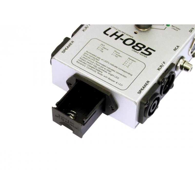 OMNITRONIC LH-085 - tester kabli