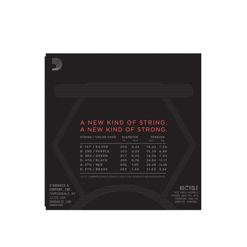 D`ADDARIO NYXL 1052 - struny do git. elektrycznej