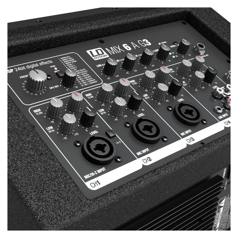 LD SYSTEMS STINGER MIX 6 A G3 - kolumna aktywna 6.5cdz