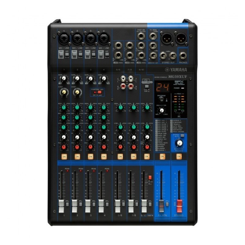 Yamaha MG10XUF - top