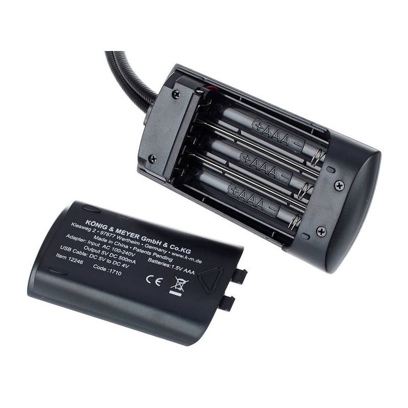 KONIG & MEYER 12243 Double LED FlexLight - Lampka LED