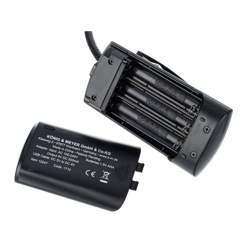 KONIG & MEYER 12247 T-Model LED FlexLight - Lampka LED