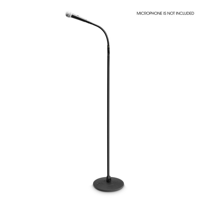 Gravity MS 23 XLR B - statyw mik. z gęsia szyja XLR