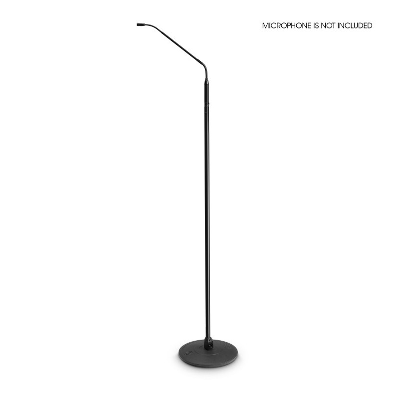 Gravity MS 23 XLR B - statyw mik. z gęsia szyja XLR