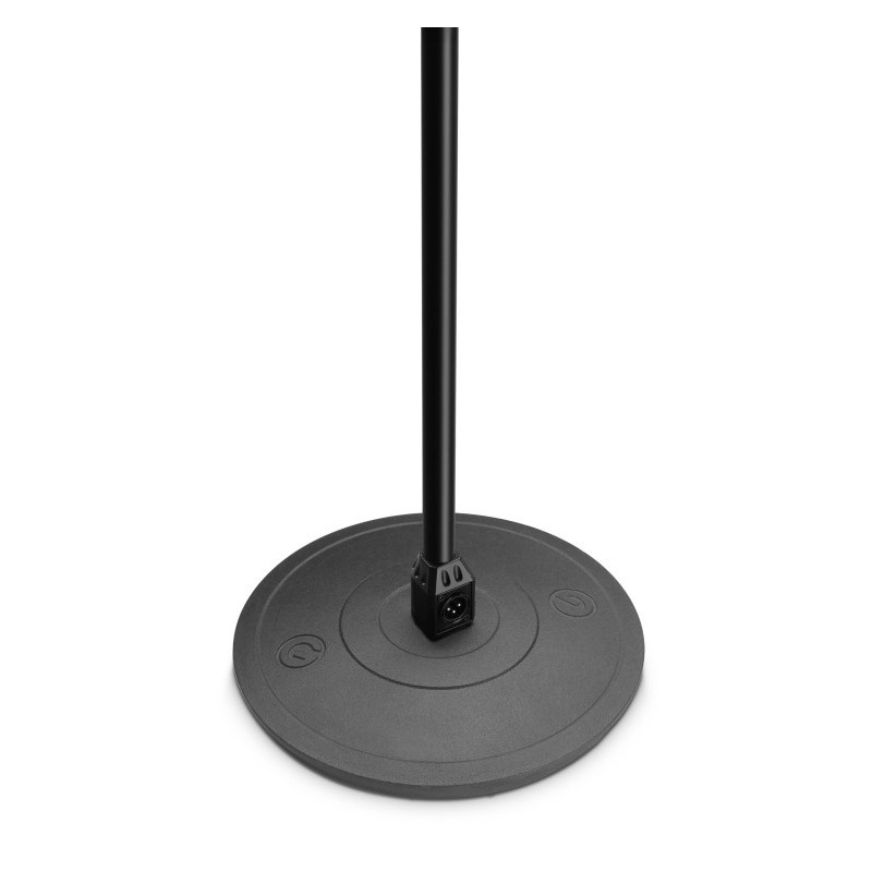 Gravity MS 23 XLR B - statyw mik. z gęsia szyja XLR