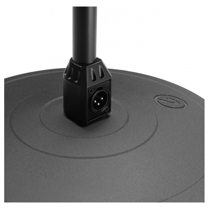 Gravity MS 23 XLR B - statyw mik. z gęsia szyja XLR