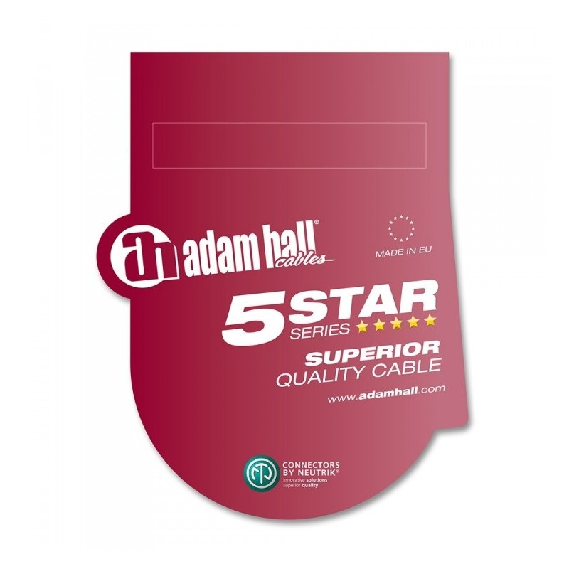 Adam Hall K5MMF0300 Neutrik - kabel mikrofonowy 3m