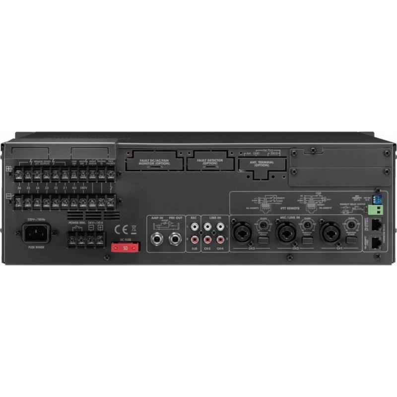 Monacor PA-6600 - wzmacniacz instalacyjny